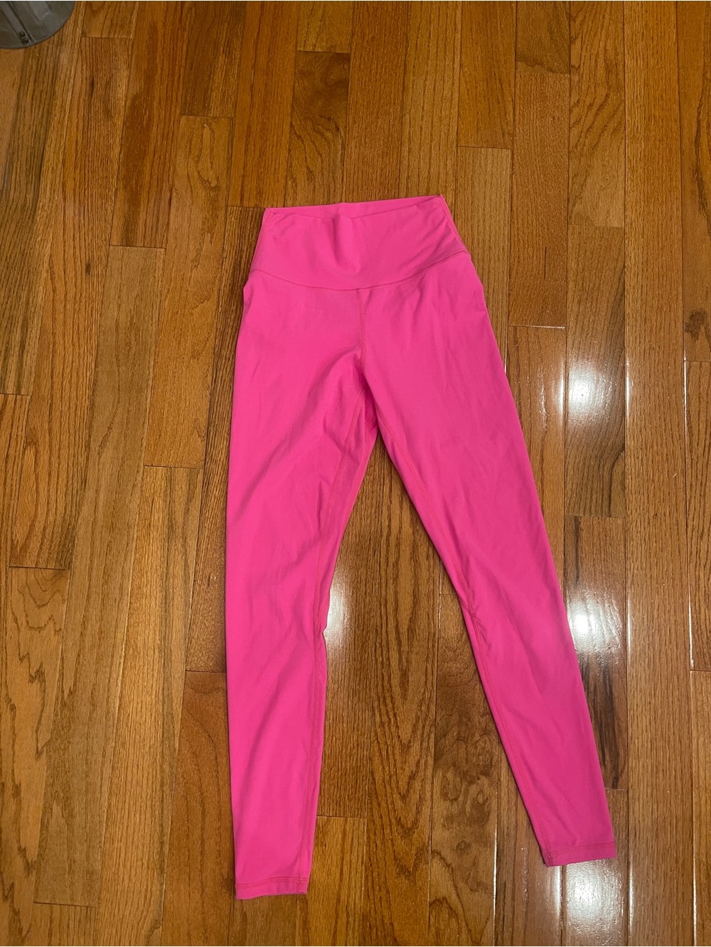 Sunzel Hot Pink 7/8 Ankle Length Women's Leggings Size Small